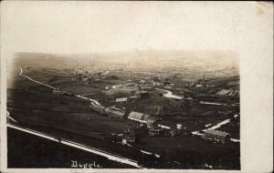 Diggle Saddleworth Oldham Birdseye View Greater Manchester c1910s Real Photo RP