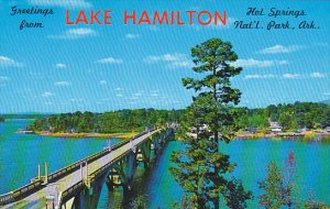 Arkansas Hot Springs Greetings From Lake Hamilton