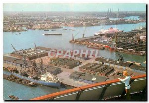 Postcard Modern Rotterdam Hilland SKOL International Bier