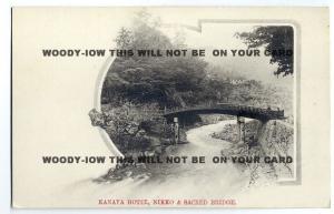 ft758 - Japan - Kanaya Hotel , Nikko - postcard