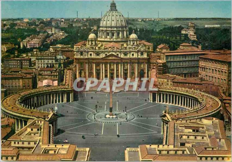 Postcard Modern Roma Place Saint Pierre