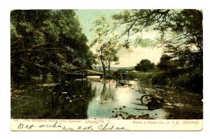 NY - Catskills, Liberty. The Mongaup above Lake Ophelia