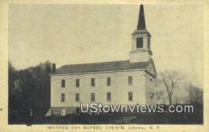 Seventh Day Baptist Church - Ashaway, Rhode Island RI  