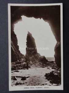 Channel Islands: JERSEY Needle Rock, Plemont - Old Postcard by Pelham