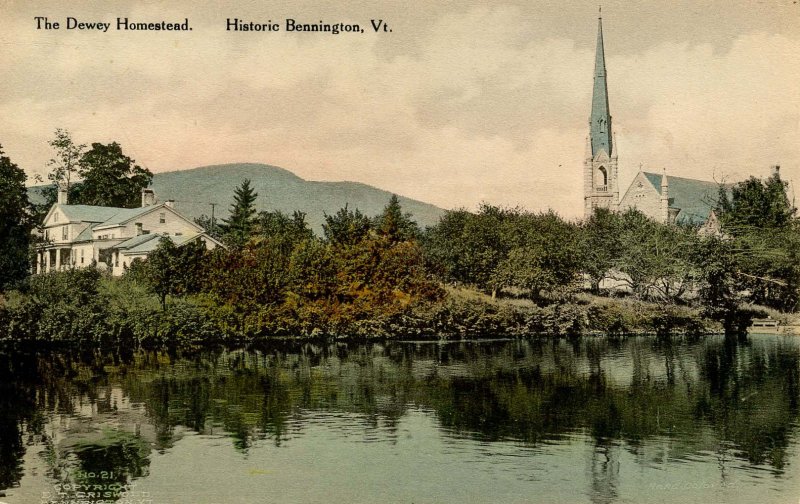 VT - Bennington. The Dewey Homestead