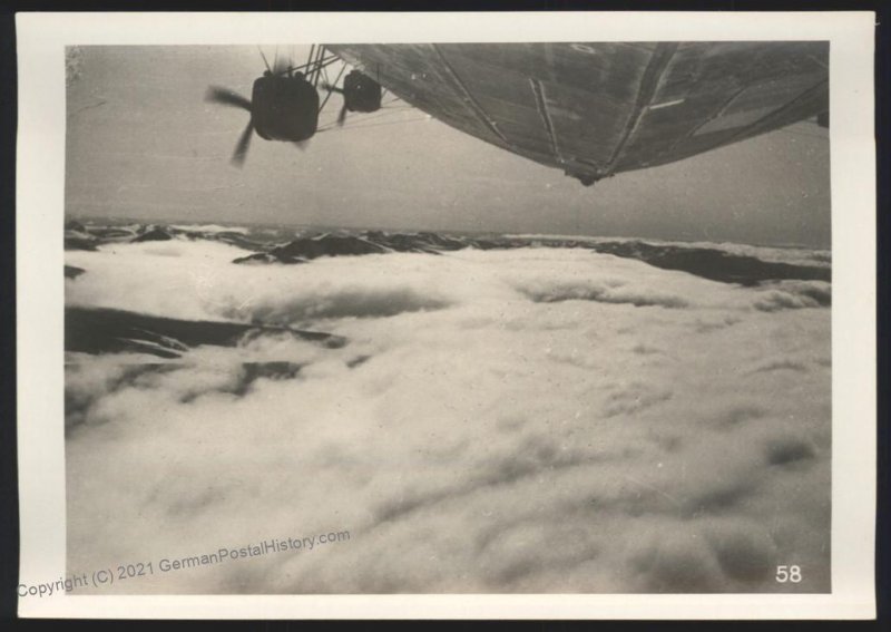 Germany 1931 Graf Zeppelin LZ127 Arctic Flight Complete Set Photo Collect 106235