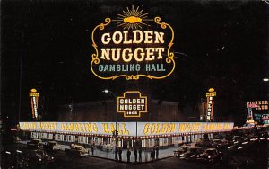 Golden Nugget Gambling Hall Las Vegas, NV., USA Casino Unused 