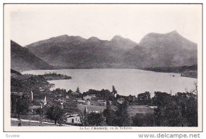 FRANCE, 1900-1910's; Le Lac D'Annecy, Vu De Talloires