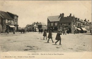 CPA BRIOUZE-Rue de la Ferté et Rue d'ARGENTAN (29616)