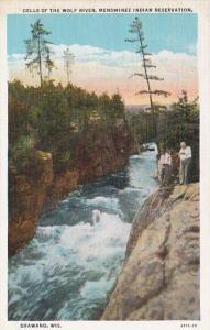 Wisconsin Shawano Dells Of The Wolf River Menominee Indian Reservation Curteich