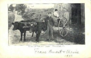 Farmer Lad and Lassie - Tunbridge, Vermont VT  