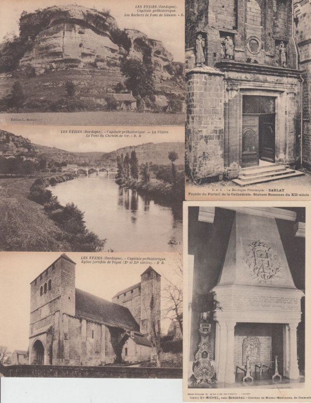 DORDOGNE (DEP.24) AQUITAINE 141 Postcards pre-1940 (L4592)