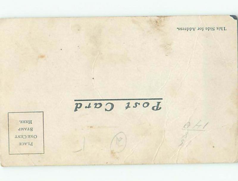 Pre-Linen Comic MAN WITH PIPE WRENCH AB8756