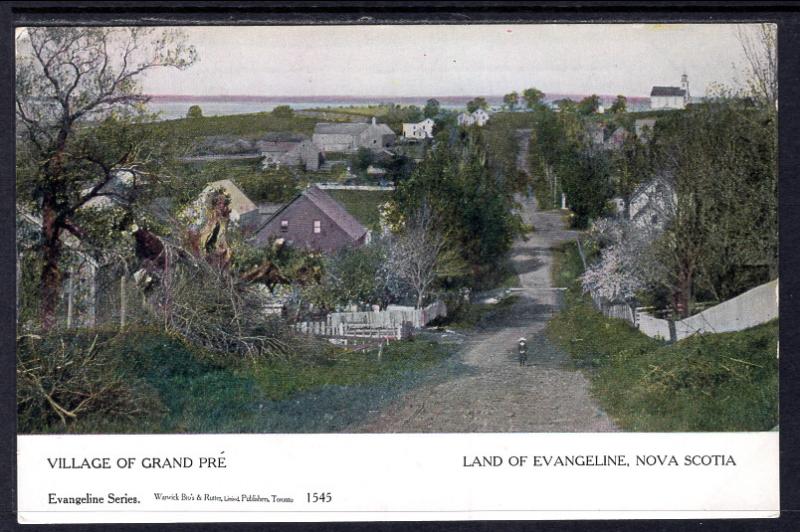 Village of Grand Pre,Land of Evangeline,Nova Scotia,Canada