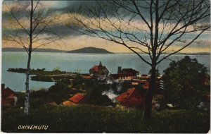 PC NEW ZEALAND, OHINEMUTU, GENERAL VIEW, Vintage Postcard (B41422)