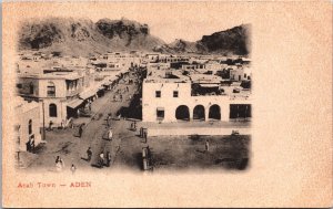 Yemen Arab Town Aden Vintage Postcard 09.28