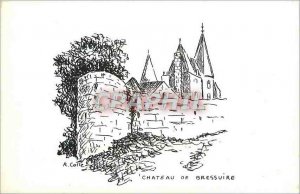 Modern Postcard Chateau de Bressuire