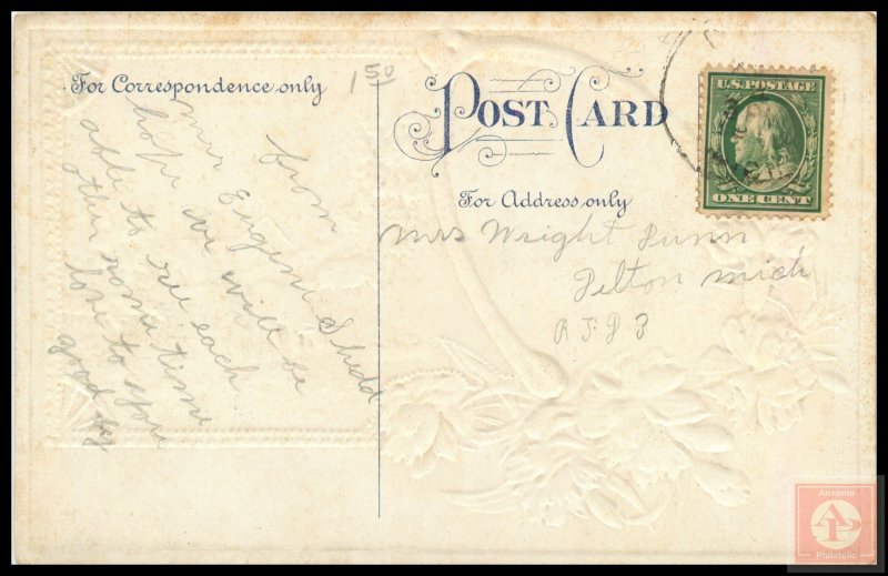 Best Wishes / Greetings (Embossed)