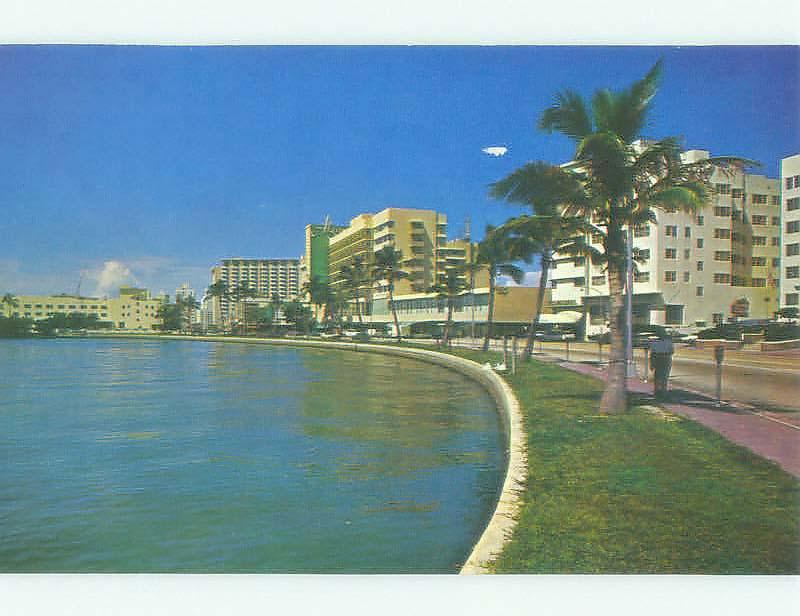 Pre1980 ALGIERS HOTEL AND OTHERS AT LAKE PANCOAST Miami Beach Florida