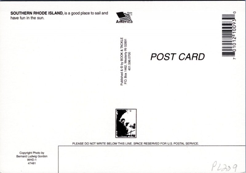 Postcard RI Westerly - Greetings from Watch Hill Rhode Island