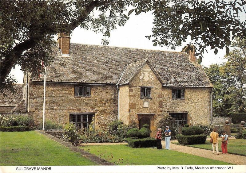 B100587 sulgrave manor  uk