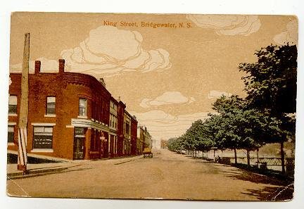 King St Bridgewater Nova Scotia, Used 1926