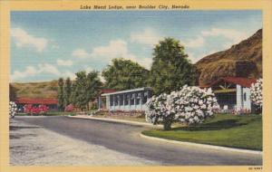 Nevada Lake Meade Lodge Near Boulder City Curteich