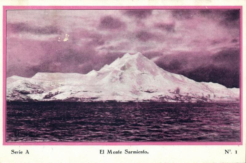 argentina, TIERRA DEL FUEGO, El Monte Sarmiento (1920s) Postcard