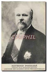 Old Postcard Raymond Poincare President of the Republic