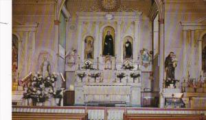 New Mexico Old Albuquerque Altar Of San Felipe De Neri Church