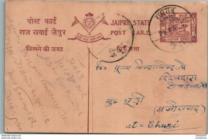 Jaipur Postal Stationery to Churi