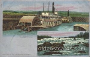 Cascade Locks 1905 Lewis & Clark Centennial Exposition, Portland, OR USA Unus...
