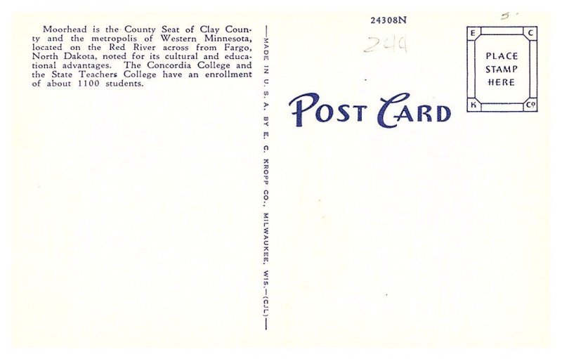 Minnesota  Moorhead , Concordia College