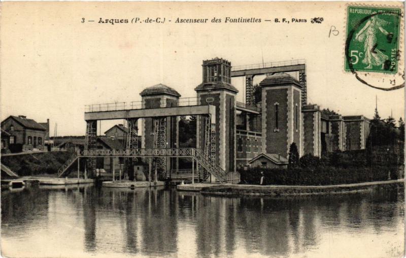 CPA ARQUES Ascenseur des Fontinettes (414283)