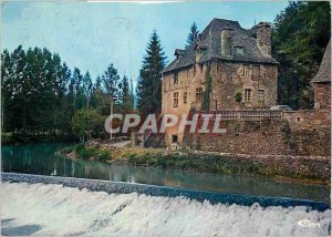 Modern Postcard St Cyprien sur Dourdou (Aveyron) Le Chateau de Sagnes