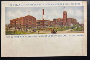 Mint Usa Advertising Picture Postcard Great Mail Order House Sears Roebuck