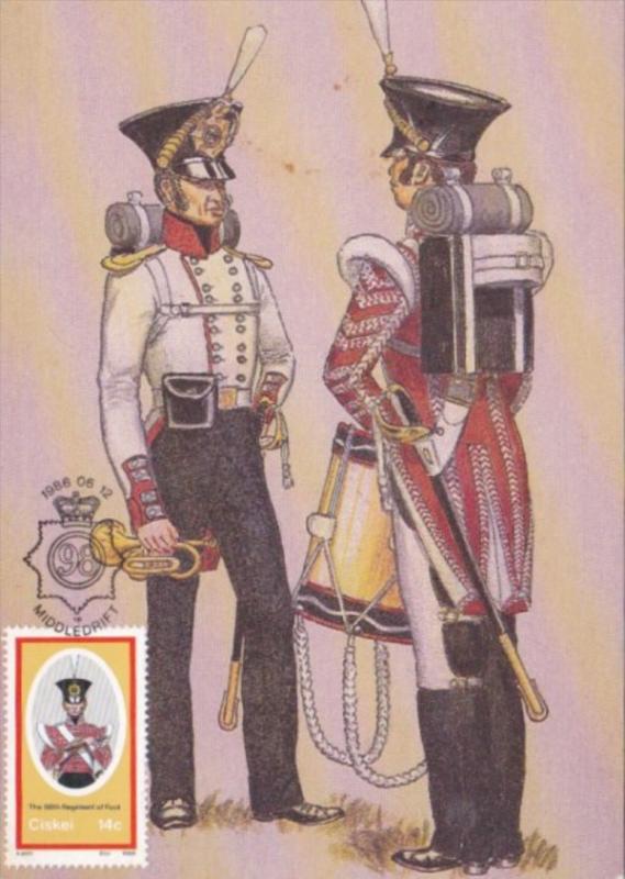 Miltary Uniform Fifer and Drummer Full Dress Summer and Winter 98th Regiment ...