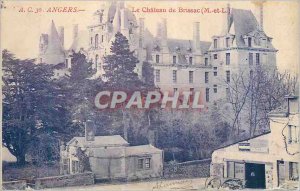 Old Postcard Angers Chateau de Brissacs (M and L)