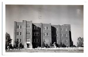 1942 RPPC Swallum Hospital, Storm Lake, IA Postcard