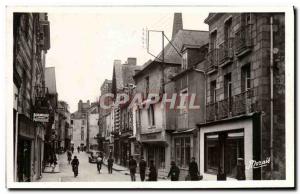 Modern Postcard Redon La Grande Rue Boulangerie Patisserie