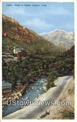 Ogden Canyon, UT     ;     Ogden Canyon, Utah  