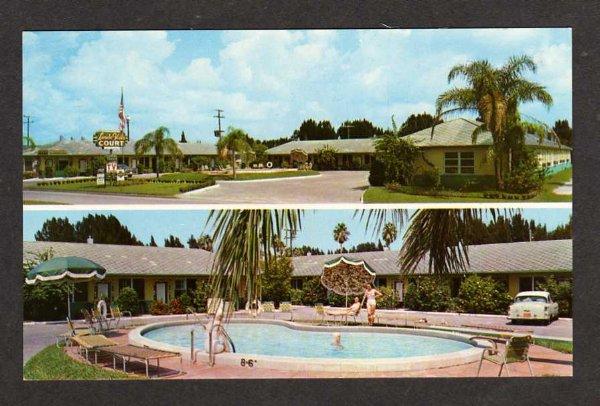 FL Linda Vista Court Motel Pool ST AUGUSTINE FLORIDA PC