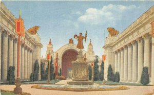 Panama Pacific Exposition PPIE San Francisco 1915 Postcard Fountain Of Ceres
