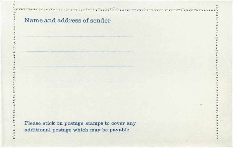 Entier Postal Stationery Postal Britain Great Britain Machin 3p