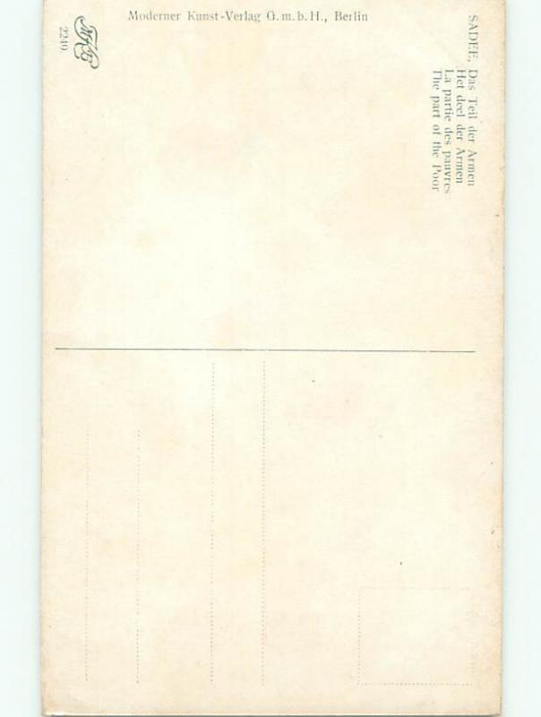 Divided-Back GREAT SCENE Scarce Foreign Postcard AA6662