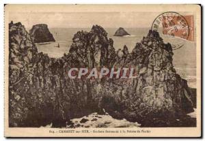 Camaret sur Mer - festooned Rochers the Pointe de Pen-Hir - Old Postcard