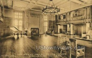 Great Hall, Tower Court, Wellesley College - Massachusetts MA