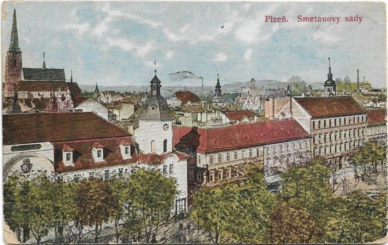Czech Republic - Plzeň Smetanovy sady 03.14