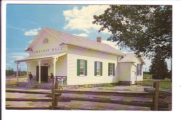 Waterloo Township Hall, Doon Pioneer Village, Kitchener, Ontario, Canada