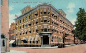KINGSTON, NY New York   STUYVESANT  HOTEL   Street Scene   c1910s   Postcard